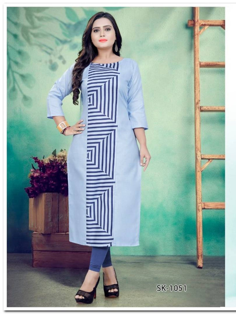 Buy Stylish Fancy Cotton Kurti With Bottom Wear Set For Women Online In  India At Discounted Prices
